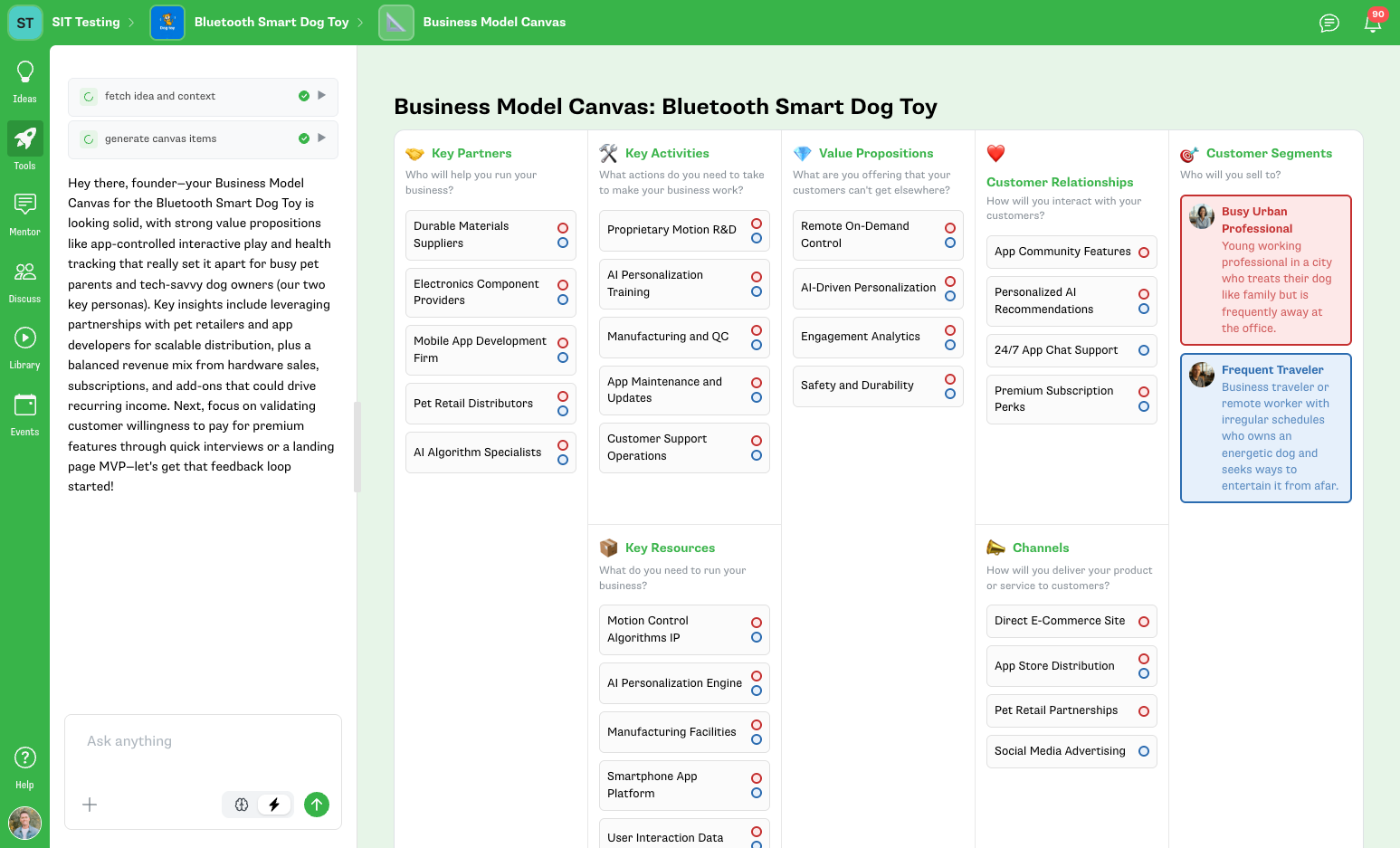 ToolSuite Business Model Canvas